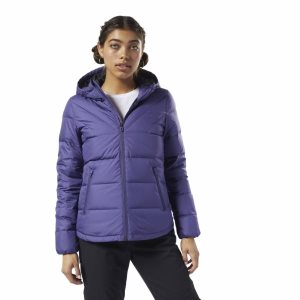 Reebok Outdoor Lightweight Down Jacke Damen - Schwarz - DE 732-SFC